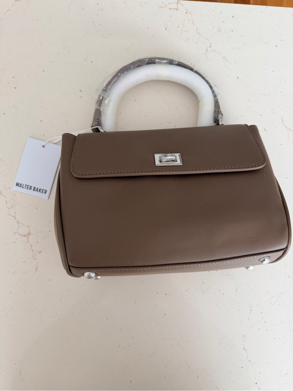 Walter Baker Brown Top-Handle Women's Purse NWT